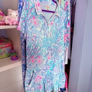 🦋🌸Lilly Pulitzer Luxletic dress sz XL🌸🦋